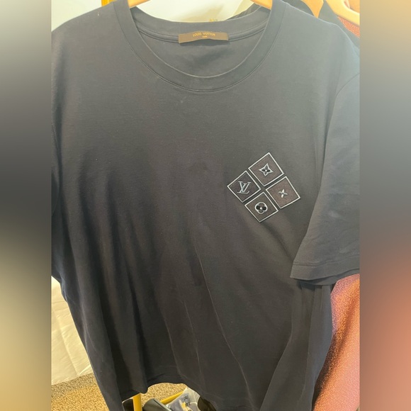 Authentic Louis Vuitton Navy Tshirt Tagged Size XXL - Picture 1 of 3